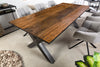 Dining Table Barracuda 180cm Recycled Teak Wood Natural X-Frame