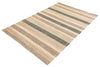 Hand-woven Rug Inka 230x160cm Hemp Beige