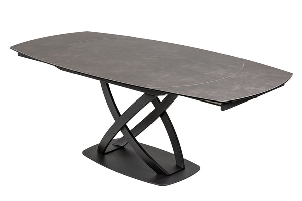 Dining Table Astral 130-190cm Ceramics Anthracite