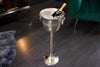 Champagne Cooler 80cm Antique Silver